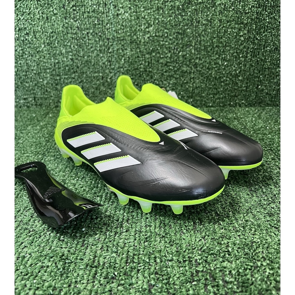 Adidas Copa Pure 3 Elite Laceless FG Cleats Black Men's Size 7 Women's 8 JH6302